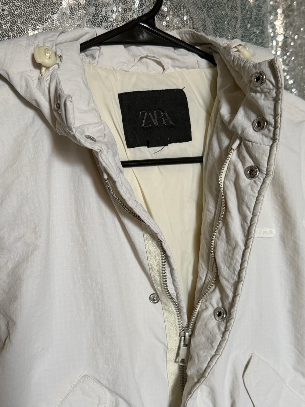 Zara Kids Hooded  Puffer Jacket - Picture 8 of 15